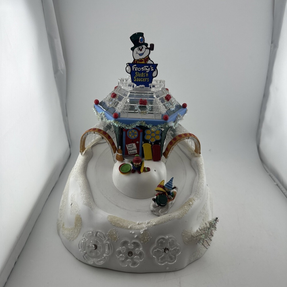 Dept 56 North Pole Frosty's Sleds 'N Saucers 56.56449 2005 Missing 3 Trees